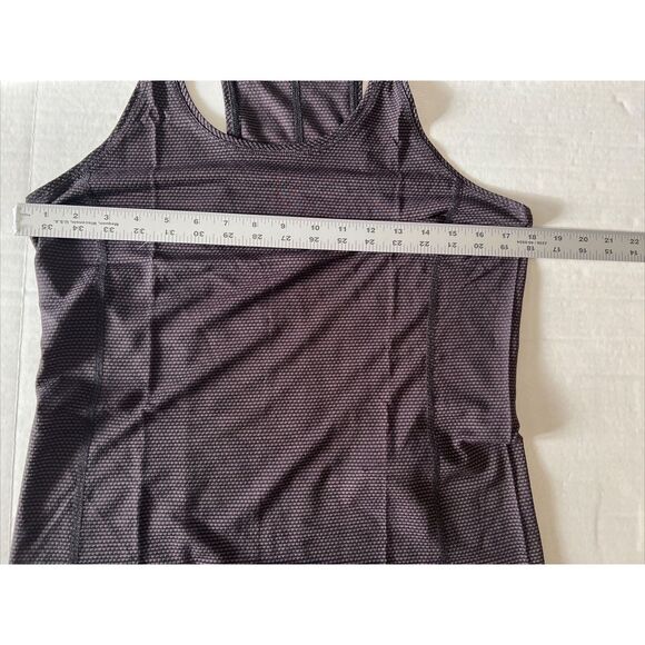 Allbirds Natural Run Tank Women Sz M Black Brown Pullover Wool Blend Sheer - Picture 6 of 7